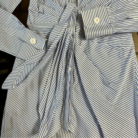 Choosy Button Down Shirt Dress - Picture 8 of 9